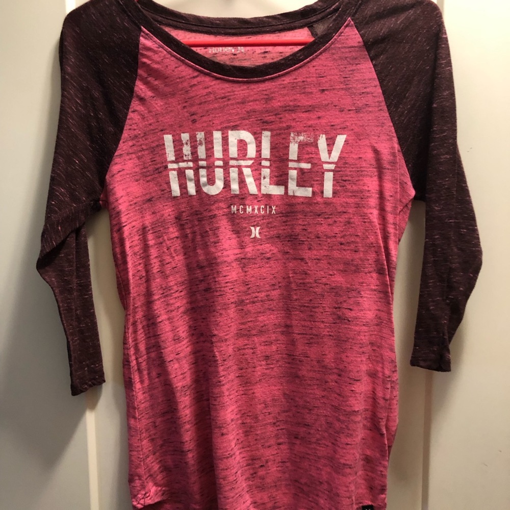 Hurley baseball tee